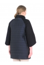 Куртка женская из текстиля с воротником 1000123-5